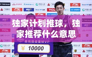 独家计划推球,独家推荐什么意思