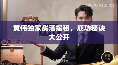 黄伟独家战法揭秘，成功秘诀大公开